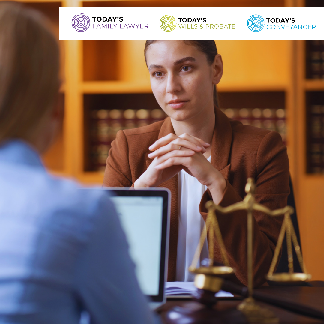 2 people having a legal discussion